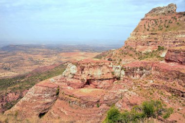 ETYOPIA Tigray dağları ve Gheralta manastırları