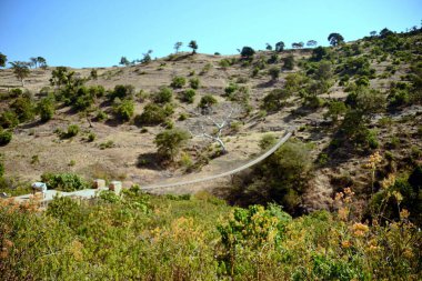 ETHIOPIA Mavi Nil Şelaleleri Etiyopya 'da bulunan şelalelerdir. Amharic 'te Tis Issat ya da Tissisat olarak bilinen bölge, Bahir Dar ve Tana Gölü' ne yaklaşık 30 km mesafede, nehrin ilk kısmında yer alıyor.