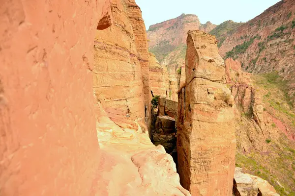 stock image ETHIOPIA Tigray mountains and Gheralta monasteries