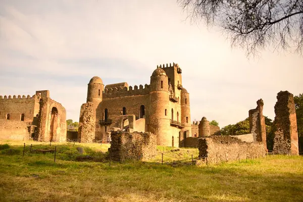 stock image ETHIOPIA Fasilides Castle, Imperial City of Gondar