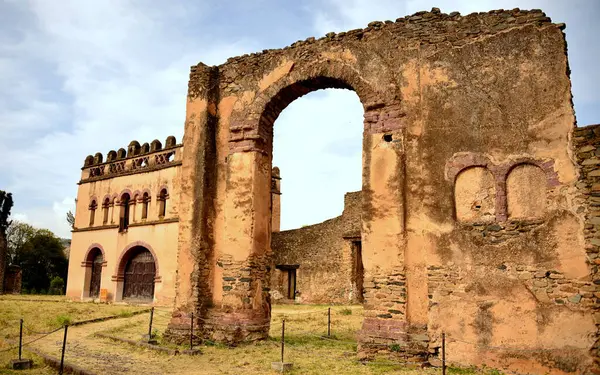 stock image ETHIOPIA Fasilides Castle, Imperial City of Gondar