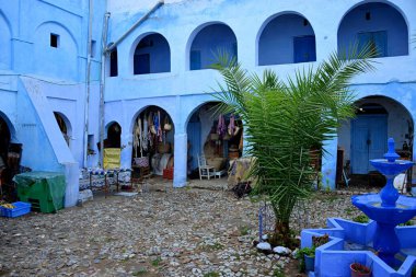 MoroCCO CheFCHAOUEN Fas şehri, eşanlamlı illerin başkenti, Rif ve Arapların Berber kabilelerine aittir. 