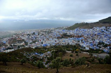 MoroCCO CheFCHAOUEN Fas şehri, eşanlamlı illerin başkenti, Rif ve Arapların Berber kabilelerine aittir. 