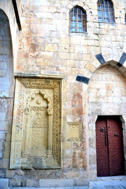 TURKYE, MARDIN is a city in southeastern Turkey. Known for its Arab architecture and for its strategic position. From its altitude it dominates northern Mesopotamia clipart