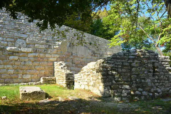 stock image ALBANIA, Butrint  Butrint National Park is a protected natural area, it includes the archaeological site of Butrint and protects the city and the surrounding landscape.