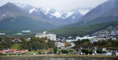 ARGENTINA, Ushuaia, Tierra del Fuego 'nun güney ucunda yer almaktadır, lakabı 