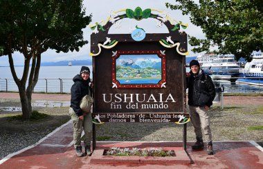 ARGENTINA, Ushuaia, Tierra del Fuego 'nun güney ucunda yer almaktadır, lakabı 