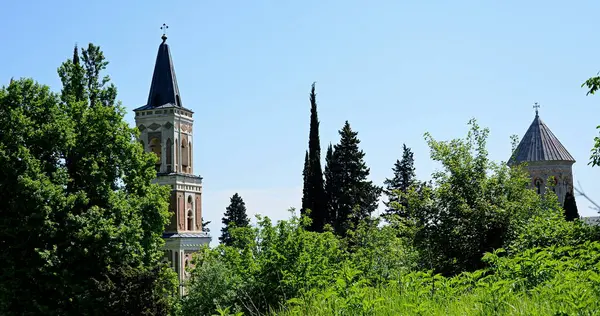 Aziz Nina 'ya adanmış GEORGIA SIGHNAGHNAGHI Bodbe Manastırı. Santa Nino Hristiyanlığı Georgia' ya yaydı. Hayatının son yıllarını Bodbe 'de geçirdi.