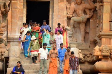 İNDİYA, THANJAVUR, BRIHADISHWARA TEMPLE VİEVİ