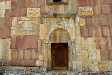 NAGORNO KARABAKH,Armenian monastery,13th century, located in the Republic of Artsakh, near the village of Vank. clipart