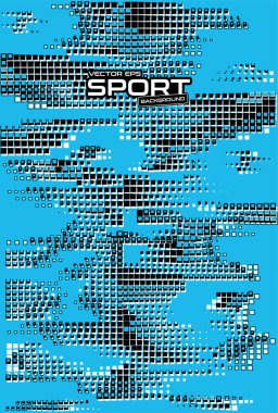 Abstract background for sports jersey pattern clipart