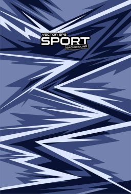 Abstract background for sports jersey pattern clipart