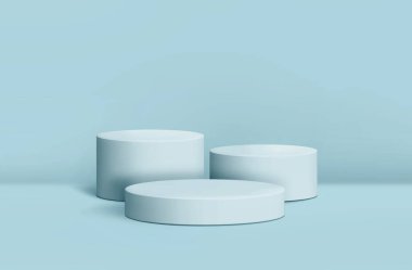 Minimum Podyum Bebeği 3D Gerçekçi Arka plan Ürünleri Long.jpg 'yi Göster