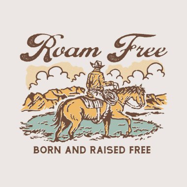 Serbest Kovboy Sürücüsü Sahnesi