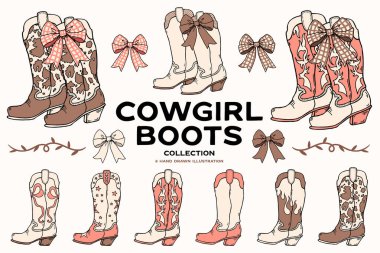 El Çizmesi Kovboy Çizmeleri Oklu Koleksiyon ve Batı Tarzı