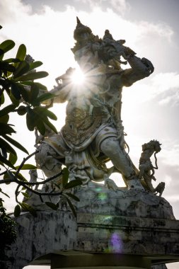 Hindu tanrısının güzel heykeli.