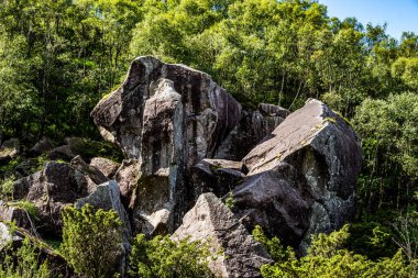 Dağların güzel manzarası