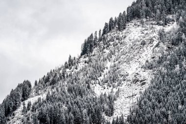 Dağların güzel manzarası