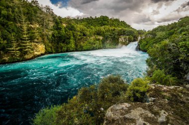 Ormanda güzel bir şelale.
