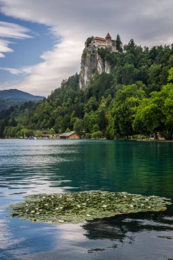 Slowenia 'daki Alplerin güzel manzarası