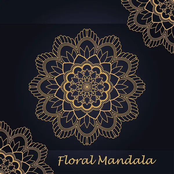 Floral Mandala Tasarım Şablonu SVG, Ai, EPS, PDF, JPG, PNG