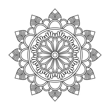 Entelektüel Mandalas Tasarım Şablonu