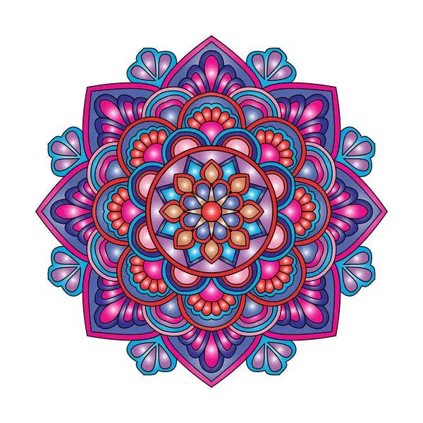 Ruhani Grace renk mandala boyama kitabı sayfa