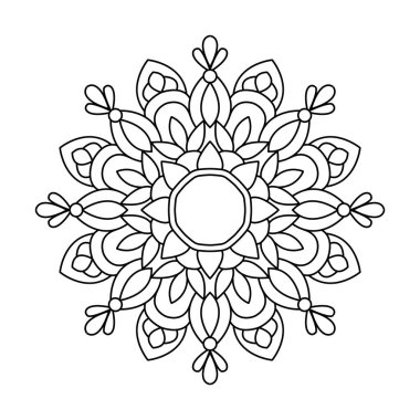 Mistik Dosyalar mandala boyama kitabı sayfası