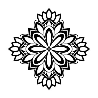 Yetişkin Zen Harmony boyama kitabı mandala sayfası