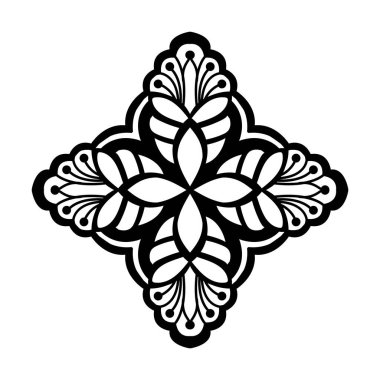 Yetişkin Ay Işığı Mandalas boyama kitabı mandala sayfası 