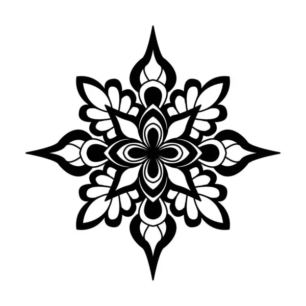 Tuhaf Dalgalar Yetişkin Mandala boyama kitabı sayfası