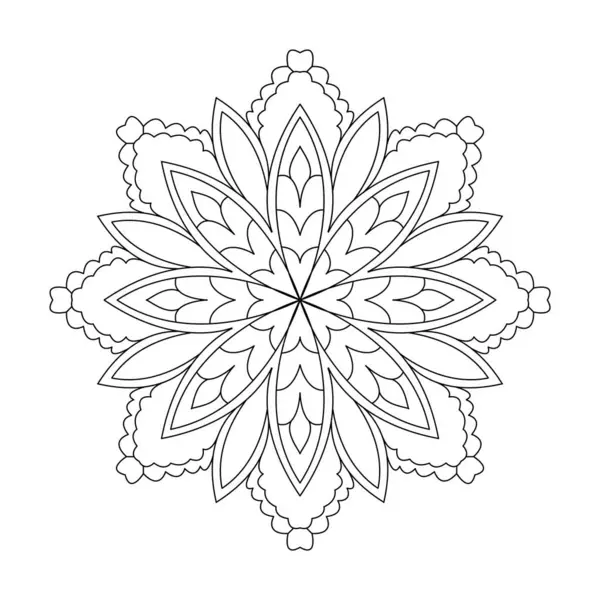 Mandala Mania boyama kitabı Çocuklar için mandala sayfası 