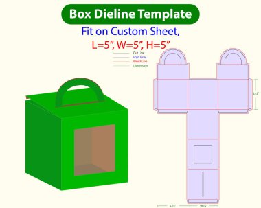 Kelebek Açılır Zarf W 12.74, H 9.74 cm Dieline Şablonu. Tasarım Düzenlenebilir Vectoe Dosyası