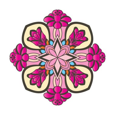  Kutsal Geometri Yetişkin Renkleri mandala boyama kitabı sayfası. Yetişkinler İçin Mandala Boyama Kitabı Sayfaları Rahatlatır, Deneyimler Rahatlatır. Yeniden Boyutlandırılabilir Vektör Dosyası