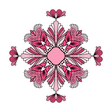 Mistik Ay yetişkin renginde mandala boyama kitabı sayfası. Yetişkinler İçin Mandala Boyama Kitabı Sayfaları Rahatlatır, Deneyimler Rahatlatır. Yeniden Boyutlandırılabilir Vektör Dosyası