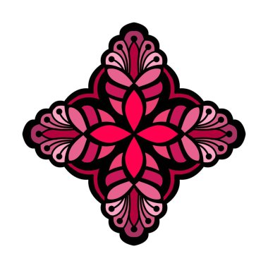 Yetişkin Moonlit Mandalas boyama kitabı mandala sayfası. Yetişkinler İçin Mandala Boyama Kitabı Sayfaları Rahatlatır, Deneyimler Rahatlatır. Yeniden Boyutlandırılabilir Vektör Dosyası