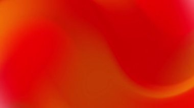 Yumuşak kıvrımlı kırmızı ve koyu turuncu renkli arka plan. Canlı tasarımlar, soyut arka planlar, modern sanat kavramları ve enerjik temalar için uygundur..