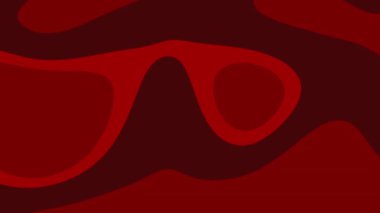 Koyu kırmızı ve kestane rengi eğimli dalgalı şekilli soyut bir arkaplan. Grafik tasarım projeleri, sunumlar ve sanatsal arkaplanlar için uygundur.