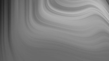 Grafik tasarım projeleri, arkaplanlar, sunumlar ve modern sanatsal kompozisyonlar için uygun akış eğrilerine sahip soyut gri ölçekli arkaplan.
