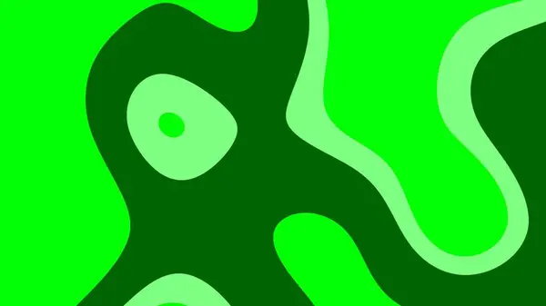 Çeşitli boyut ve renklerde soyut yeşil şekiller arka plan, dijital sanat, posterler ve ambalaj tasarımları için mükemmel. Çok yönlü ve canlı.