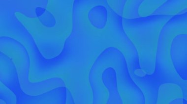 Doğa temalı tasarımlar, çevre kampanyaları, sağlık ürünleri ve minimalist markalaşma projeleri için uygun bir zemin üzerinde koyu mavi eğimli organik şekiller.