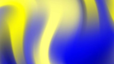 Soyut şekillerde bulanık sarı ve mavi gradyanlar, arka planlar, marka tasarımları, web grafikleri ve sosyal medya paylaşımları için uygun.