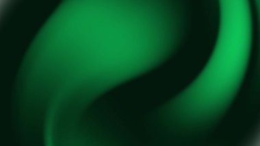 Koyu yeşil soyut sıvı kıvrımları modern ve sanatsal estetik arkaplan, poster ve sanat baskıları için uygundur. Tasarım projeleri için ideal.