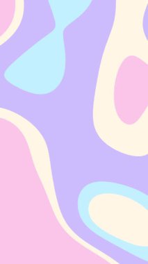 Özgeçmiş, poster, davetiye, sosyal medya grafikleri ve sanatsal projeler için uygun soyut tasarım. Parlak ve sakinleştirici renk paleti.