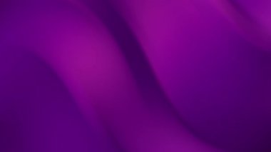 Yumuşak dalgalar ve değişimlerden oluşan pürüzsüz bir soyut mor arkaplan. Dijital tasarım, sunumlar, UI arka planı veya duvar kağıtları için ideal.
