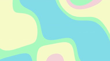 Özgeçmiş, poster, web tasarımı ve sosyal medya grafikleri gibi çeşitli yaratıcı projeler için soyut pastel tasarım uygun.