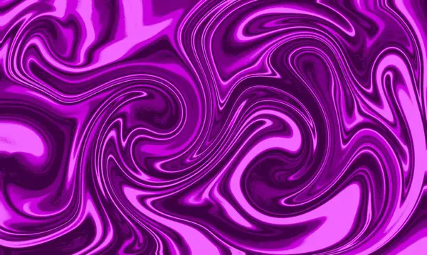 Soyut Dönen Mor ve Pembe Sıvı Mermer Tasarımı