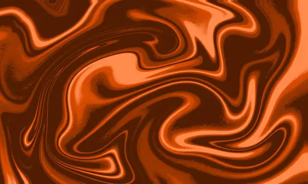 Amber ve Brown 'ın Soyut Akan Renkleri, Dinamik Sıvı Mermer 