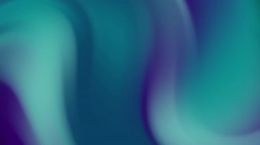 Düz, akışkan bir zemin, deniz mavisi, koyu mavi ve mor renkler birbirine karışıyor. Yumuşak kıvrımlar, sakin ve modern soyut bir estetik yaratıyor..