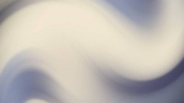 Yumuşak kıvrımlı krem çizgileri ve sessiz mavi tonlara sahip soyut arkaplan